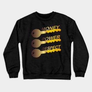 Money Power Respect Crewneck Sweatshirt